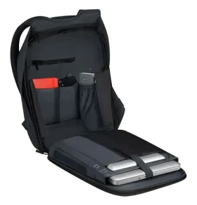 Samsonite SECURIPAK 2.0 14.1" černá / Batoh na notebook / do 14.1" / 13 l / kapsa s ochranou RFID (150940-1041)