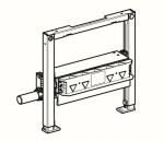 GEBERIT - Duofix Předstěnová instalace pro sprchu, výška 50 cm, s odtokem ve stěně 111.593.00.1