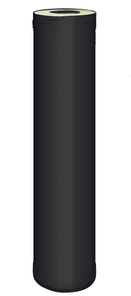Prodloužení pro komín dvouplášťové Harvia 1500, black CWHP1000500ML