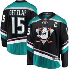 Fanatics Pánský Dres Anaheim Ducks #15 Ryan Getzlaf Breakaway Alternate Jersey Velikost: XS, Distribuce: USA