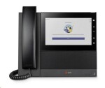 Poly CCX 600 černá / Multimediální telefon / MS Teams / 24 linek / 7" displej / 2x RJ-45 / WiFi / BT / PoE (82Z84AA)