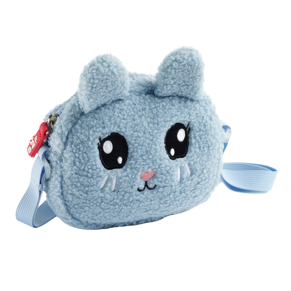 Miquelrius B2F - dětská kabelka Fluffy Love, zajíc, sv. modrá