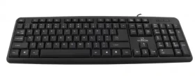 Titanum TK101 černá / drátová klávesnice / USB / US layout (TK101 - 5905784768243)
