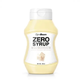ZERO SIRUP bílá čokoláda - GymBeam (350 ml) (28816-1-350ml-white-chocolate)