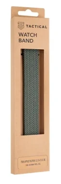 Tactical 766 Pletený Převlékací Řemínek pro Watch 38 40mm vel. XL zelená (8596311138591)