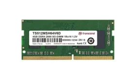 Transcend paměť 4GB / SODIMM / DDR4 2666 / 1Rx16 / CL19 (TS512MSH64V6D)