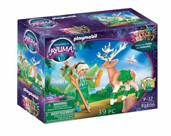 Playmobil 70806 Forest Fairy s pohádkovou zvířecí duší