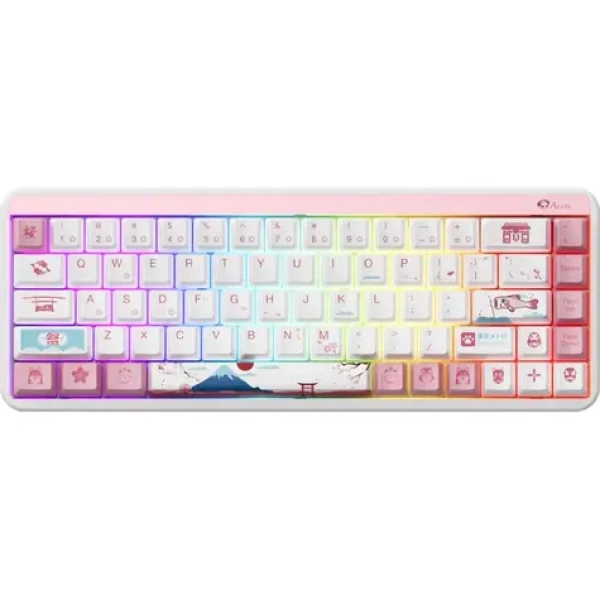 AKKO JIN 01 Tokio - 65% / herní klávesnice / ANSI / spínače rosewood / bluetooth / USB-C (6925758630726)