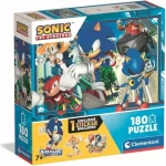Clementoni 29798 Puzzle Ježek Sonic: Připraveni 180 dílků