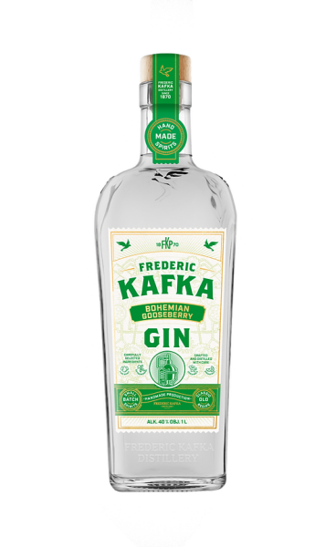 FK Distillery Frederic Kafka Bohemian Gooseberry Gin 40% 1 l (holá láhev)