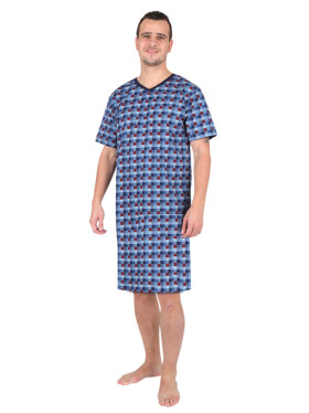 EVONA a.s. Pánská noční košile PEPIN 596 - Pánská noční košile PEPIN 596 596 M