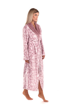 Flora S Mauve mist vzor XXL šálový límec flannel fleece 100% polyester zahřátí/hřejivé Mauve mist vzor