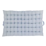 Chic Antique Prošívaná matrace Aix Milk Boy Stripes 100 × 60 cm, modrá barva, textil