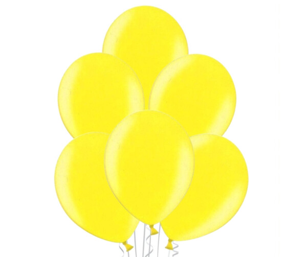 Balónky metalické - 082 CITRUS YELLOW - 10 ks belbal Balónky metalické - 082 CITRUS YELLOW - 10 ks belbal