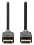 Nedis DisplayPort kabel antracit / Kabel DisplayPort / verze 1.4 / 8K / 3 m (CCBW37014AT30)