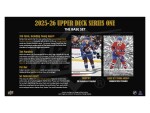 Hokejové Karty NHL 2025/26 Upper Deck Series 1 Hobby Balíček