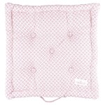 GREEN GATE Prošívaný podsedák Narina Pale Pink 50 x 50 cm, růžová barva