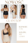 GLAM TOP černá 3XL