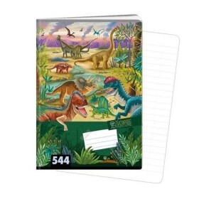 Sešit A5, 40 listů, typ 544 Jurassic Adventure