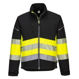 Bunda softshellová PW375 černo-žlutá Hi-Vis Portwest L černo-žlutá