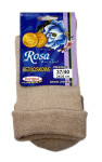 Dámské ponožky Bornpol Rosa Frotta 34-40 hořčice 37-40