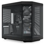 HYTE Y70 Touch černá / E-ATX / 1x USB-C 3.2 / 2x USB-A 3.2 / bez zdroje / displej / průhledná bočnice (CS-HYTE-Y70-B-L)