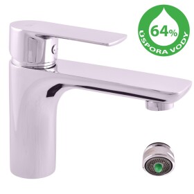 RAV Slezák - VLTAVA ECO - Umyvadlová baterie bez výpusti, Chrom, 1/2" VTE426.5
