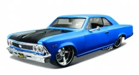Maisto auto Design 1966 Chevrolet Chevelle SS 396 modrá 1:24