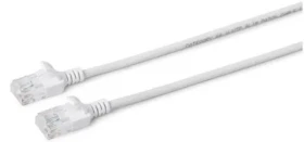 MicroConnect CAT6a U/UTP SLIM 10m bílá / LSZH (V-UTP6A10W-SLIM)