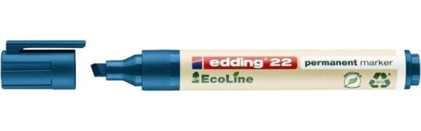 Permanentní popisovač EDDING 22, modrý