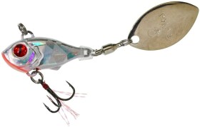 Gunki Tail Spinner Shocker Vib 11,8g - White Holo,Gunki Tail Spinner Shocker Vib 11,8g - White Holo