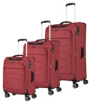 Travelite Skaii 4w S,M,L Red S: 36 l / M: 62/67 l / L: 91/98 L TRAVELITE-92640-12