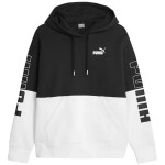 Dámská mikina s kapucí 676023 01 Černá s bílou - Puma černá s bílou M
