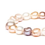 Perlový náramek Pabla - barokní sladkovodní perla, Barevná/více barev 20 cm (L)