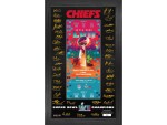 Highland Mint Obraz Kansas City Chiefs NFL Super Bowl LVII Champions Signature Ticket Frame