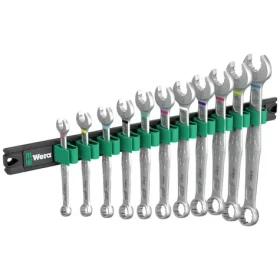 WERA 9640 Magnetická lišta 6003 Joker 1 / Sada otevřených a očkových klíčů / 11 dílný (05020233001)