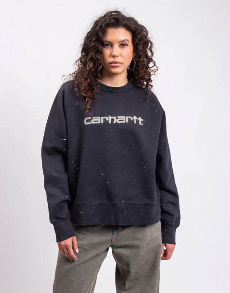 Carhartt WIP W' Painter Sweat Black destroy wash M