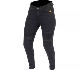 Dámské kevlarové džíny na moto Trilobite Micas Urban ladies jeans black - 26 / černá