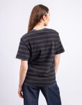Tričko Carhartt WIP W' S/S Hanson Pocket T-Shirt Hanson W Stripe, Black garment dyed