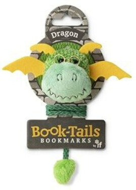 Provázková záložka - drak