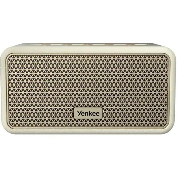 YENKEE YSP 50BG BT MAMBO S béžová / Bezdrátový reproduktor / 20W / Bluetooth 5.3 / AUX / microSD (8590669392094)