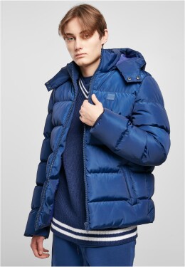 Puffer Jacket kapucí spaceblue