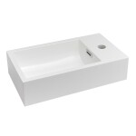 Nábytkové umyvadlo Naturel Verona 46x26 cm s otvorem pro baterii VE4626 VE4626