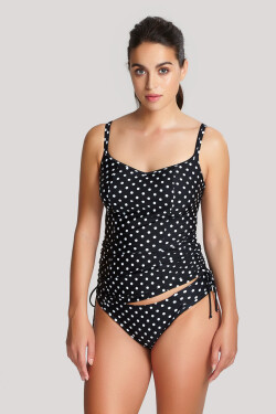 Vrchní díl plavek Swimwear Anya Spot Balconnet Tankini black/white SW1011 75FF