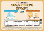 Sada 24 karet - geometrické útvary - Petr Kupka