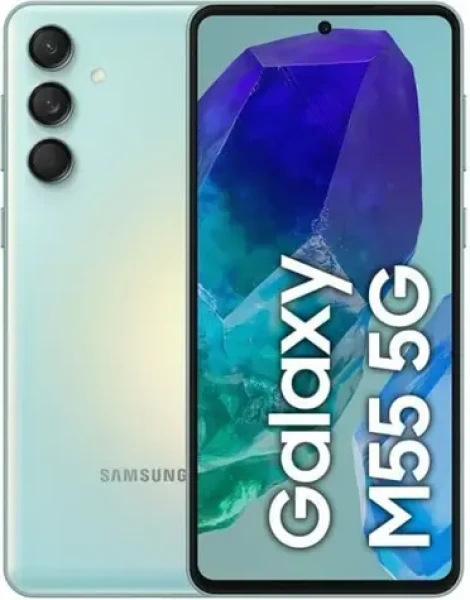 SAMSUNG Galaxy M55 5G 8+256GB zelená / 6.7" / 128GB / Android 14 (SM-M556ELGCEUB)