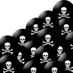 Balonek pirát černý 50 ks - Balonky.cz Balonek pirát černý 50 ks - Balonky.cz