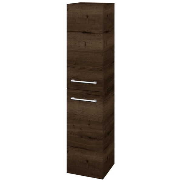 Dřevojas - Vysoká skříň DOS SVD2 35 - D21 Tobacco / Úchytka T03 / D21 Tobacco / Pravé 280055CP