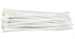 Vorel stahovací páska 150 x 2,5 mm bílá / Stahovací pásky na kabely / 100 ks