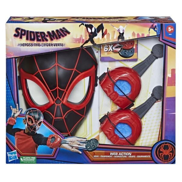 Hrací sada Spiderman Spiderverse Web Action Gear - Hasbro Spiderman